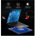 Laptops: Fujitsu UH-X 13th Gen Intel Evo Core i5 14 inch(35.5cm) FHD Thin & Light Laptop (16GB/512GB SSD)/Windows11/Office/Iris Xe Graphics/Backlit/Fingerprint Reader/Black/868gm - 4ZR1L12857 w/Sleeve